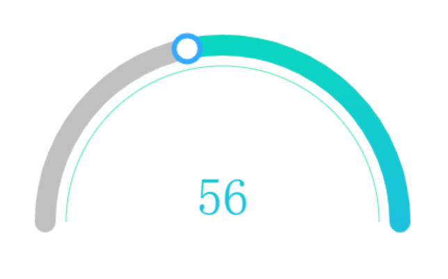 可拖拽圓形進度條組件（支持移動端）